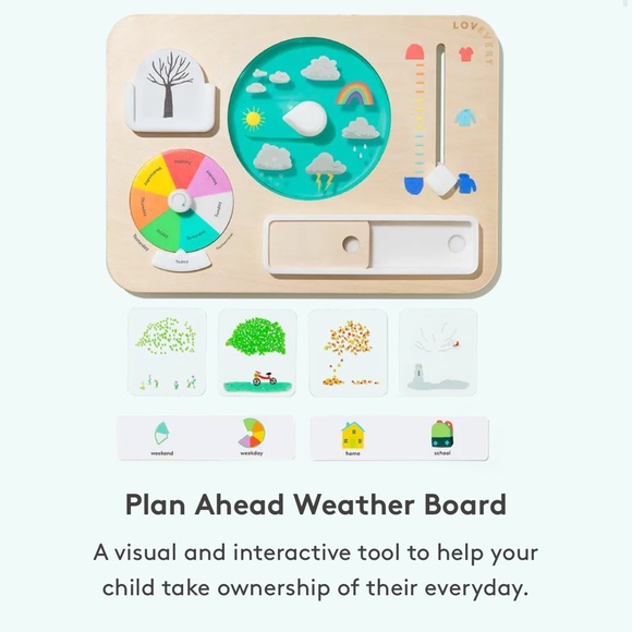 Interactive Weather Learning Board - Multicolor - Picture 1 of 3